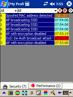 detect wlan dos attack