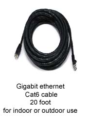 20 foot tough gigabit ethernet cable